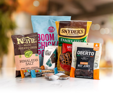 An assortment of incredible products that use SaltWorks salt